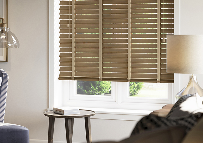Ecowood Deluxe, Honey Teak Fine Grain - Twist&Fit Venetian Blind - Image 5